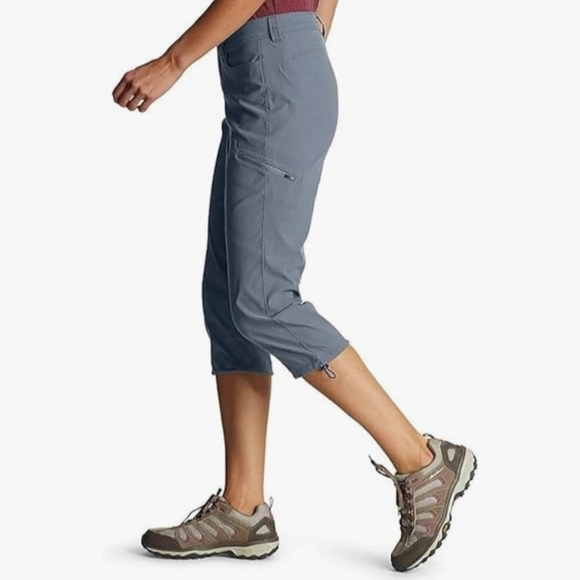 For Kitty Rescue! Eddie Bauer Rainier Capris Size 16 - Picture 3 of 14